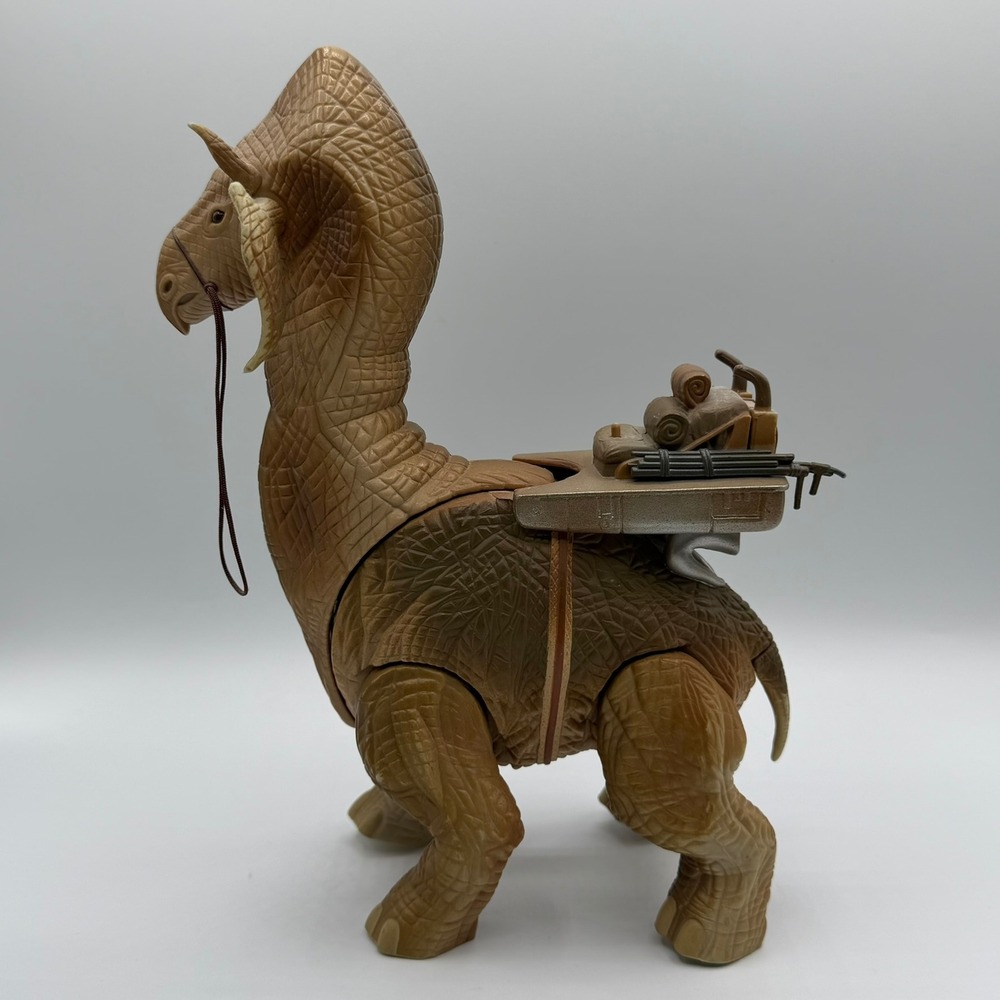 Vintage 1997 Kenner Star Wars POTF Ronto Beast Figure Saddle Gear Incomplete